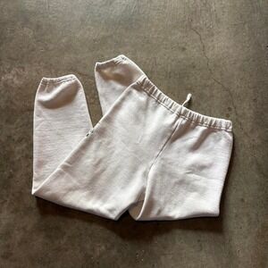 Vintage 90s jerzees A Tribe cream sweatpants   Mens Size Small